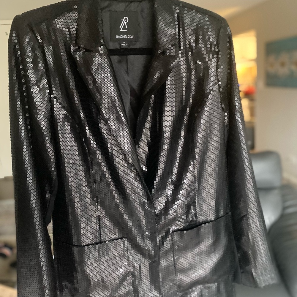 Rachel Zoe sequin Jacket